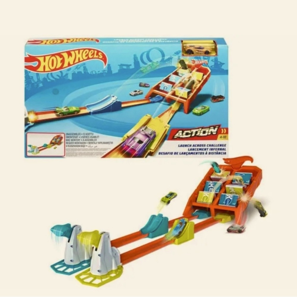 COPY - Brand new in box. HOT Wheels - Action: Launch Across Challenge